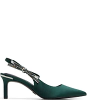 Ted Baker London Janie Bow Satin Slingback Pumps