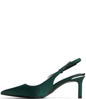 Ted Baker London Janie Bow Satin Slingback Pumps