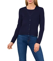 Ted Baker London Knit V-Neck Long Sleeve Button Front Cardigan
