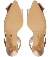 Ted Baker London Lola Satin Bow Slingback Pumps