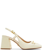 Ted Baker London Mia Icon Leather Slingback Pumps