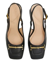 Ted Baker London Mia Icon Leather Slingback Pumps