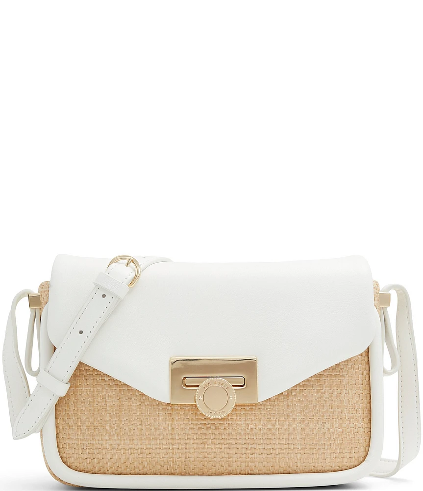 Ted Baker London Sadie Straw Mini Crossbody Bag