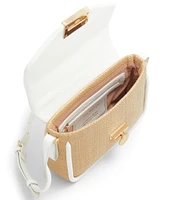 Ted Baker London Sadie Straw Mini Crossbody Bag