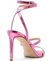 Ted Baker London Sophia Metallic Leather Strappy Dress Sandals