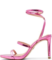 Ted Baker London Sophia Metallic Leather Strappy Dress Sandals