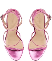 Ted Baker London Sophia Metallic Leather Strappy Dress Sandals