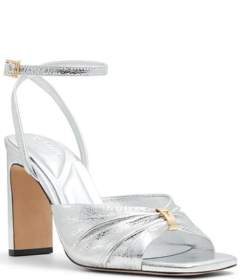 Ted Baker London Tania Metallic Leather Dress Sandals