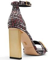 Ted Baker London Vida Tweed Ankle Strap Dress Sandals