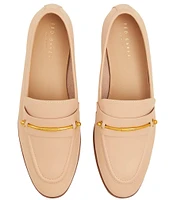 Ted Baker London Zoe Icon Leather Loafers