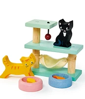 Tender Leaf Toys Pet Cats Wooden Toy Set