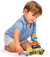 Tender Leaf Toys Stacking Toy Cars Set