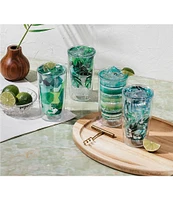 Tervis Tumblers Yao Cheng - Green Collection, Set of 4