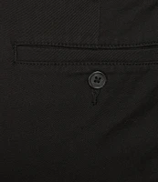 The Cloud Collection 9#double; Flat Front Washed Chino Shorts