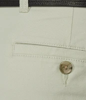 The Cloud Collection 9#double; Flat Front Washed Chino Shorts