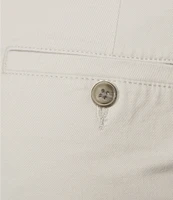 The Cloud Collection 9#double; Flat Front Washed Chino Shorts