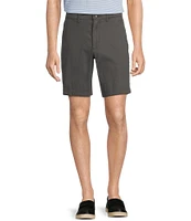 The Cloud Collection 9#double; Flat Front Washed Chino Shorts