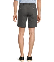 The Cloud Collection 9#double; Flat Front Washed Chino Shorts