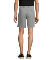 The Cloud Collection 9#double; Flat Front Washed Chino Shorts