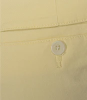 The Cloud Collection 9#double; Flat Front Washed Chino Shorts