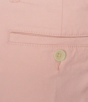 The Cloud Collection 9#double; Flat Front Washed Chino Shorts