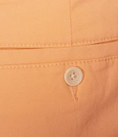 The Cloud Collection 9#double; Flat Front Washed Chino Shorts