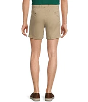 The Cloud Short 5#double; Straight Fit Flat Front Stretch Washed Chino Shorts