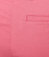 The Cloud Short 5#double; Straight Fit Flat Front Stretch Washed Chino Shorts