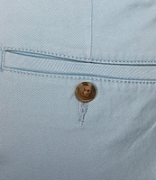 The Cloud Short 5#double; Straight Fit Flat Front Stretch Washed Chino Shorts