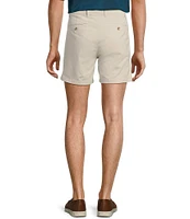 The Cloud Short 5#double; Straight Fit Flat Front Stretch Washed Chino Shorts