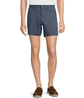 The Cloud Short 5#double; Straight Fit Flat Front Stretch Washed Chino Shorts