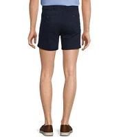 The Cloud Short 5#double; Straight Fit Flat Front Stretch Washed Chino Shorts