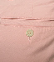 The Cloud Short 5#double; Straight Fit Flat Front Stretch Washed Chino Shorts