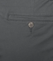 The Cloud Short 5#double; Straight Fit Flat Front Stretch Washed Chino Shorts