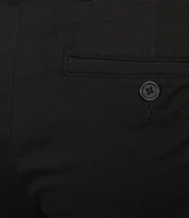 The Cloud Short 5#double; Straight Fit Flat Front Stretch Washed Chino Shorts