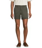 Roundtree & Yorke The Cloud Short 5#double; Straight Fit Flat Front Stretch Washed Chino Shorts