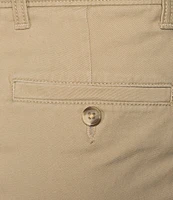 Roundtree & Yorke The Cloud Short 5#double; Straight Fit Flat Front Stretch Washed Chino Shorts