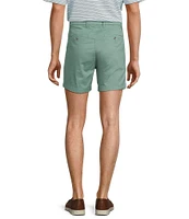 Roundtree & Yorke The Cloud Short 5#double; Straight Fit Flat Front Stretch Washed Chino Shorts