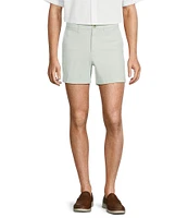 Roundtree & Yorke The Cloud Short 5#double; Straight Fit Flat Front Stretch Washed Chino Shorts