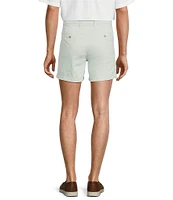 Roundtree & Yorke The Cloud Short 5#double; Straight Fit Flat Front Stretch Washed Chino Shorts