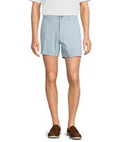 Roundtree & Yorke The Cloud Short 5#double; Straight Fit Flat Front Stretch Washed Chino Shorts