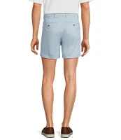 Roundtree & Yorke The Cloud Short 5#double; Straight Fit Flat Front Stretch Washed Chino Shorts
