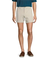 Roundtree & Yorke The Cloud Short 5#double; Straight Fit Flat Front Stretch Washed Chino Shorts