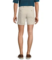 Roundtree & Yorke The Cloud Short 5#double; Straight Fit Flat Front Stretch Washed Chino Shorts