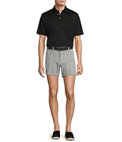 Roundtree & Yorke The Cloud Short 5#double; Straight Fit Flat Front Stretch Washed Chino Shorts