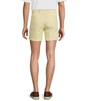 Roundtree & Yorke The Cloud Short 5#double; Straight Fit Flat Front Stretch Washed Chino Shorts