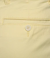 Roundtree & Yorke The Cloud Short 5#double; Straight Fit Flat Front Stretch Washed Chino Shorts