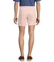 Roundtree & Yorke The Cloud Short 5#double; Straight Fit Flat Front Stretch Washed Chino Shorts