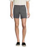 Roundtree & Yorke The Cloud Short 5#double; Straight Fit Flat Front Stretch Washed Chino Shorts