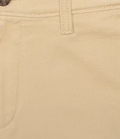 Roundtree & Yorke The Cloud Short 5#double; Straight Fit Flat Front Stretch Washed Chino Shorts
